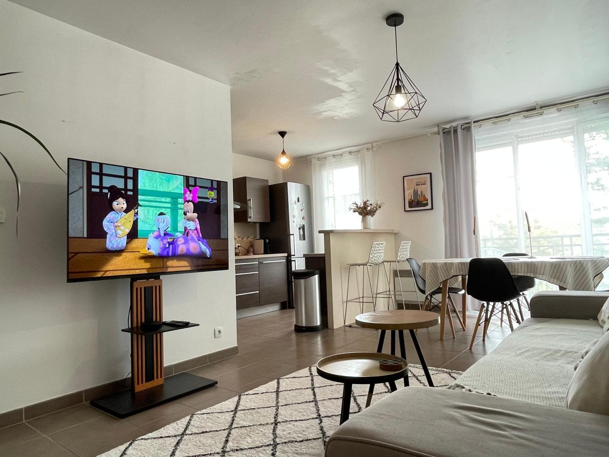 Duplex Moderne 8Per&3Ch&10 Min Disney&Parking Free Magny-le-Hongre Esterno foto